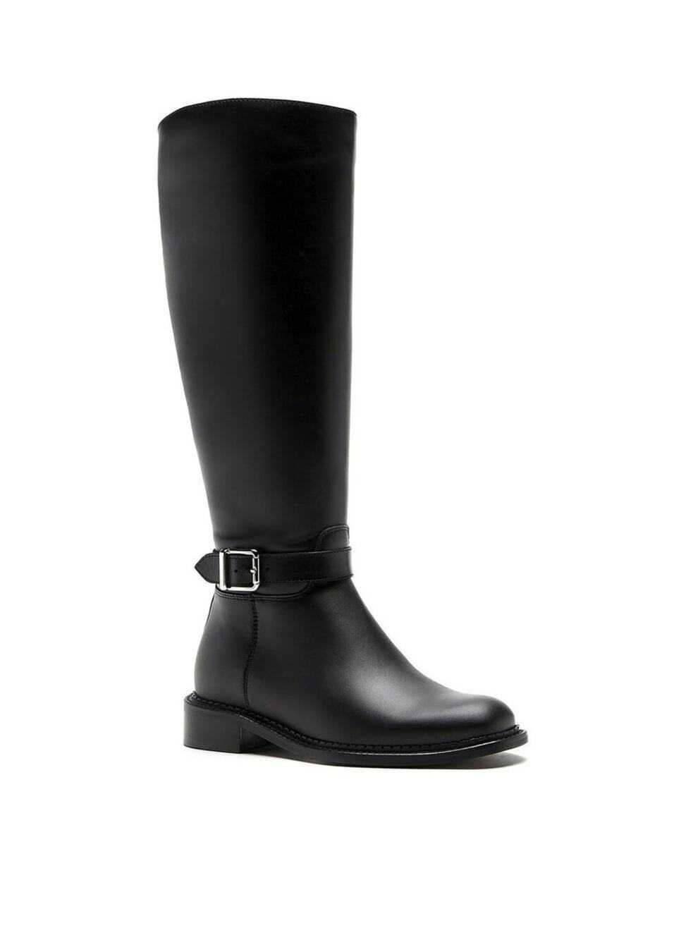 La Canadienne Women's Black Stevie Leather Boots - Size 6.5